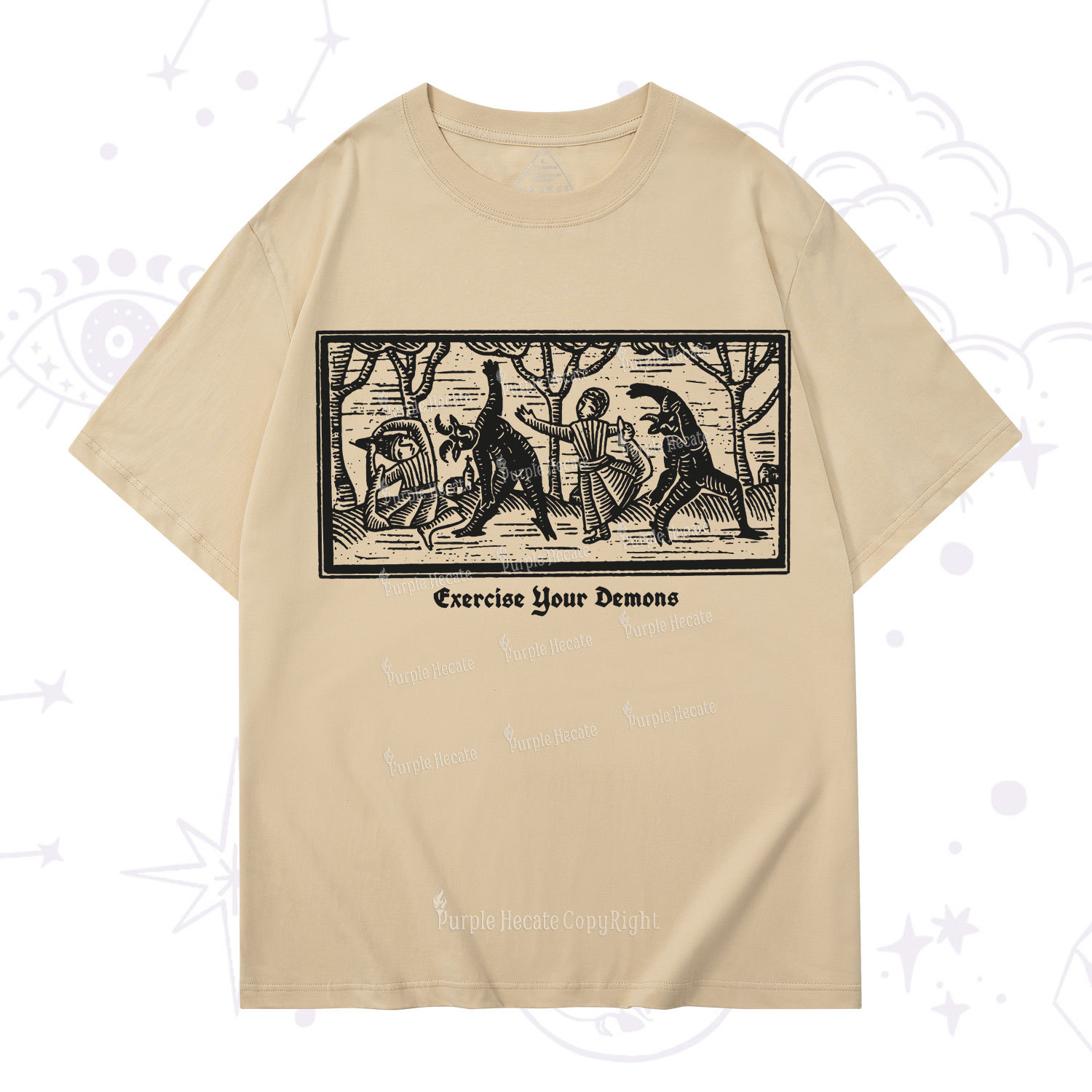 Purplehecate Exercise Your Demons T-Shirt