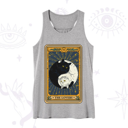 Purplehecate The Lovers Cat Tarot Tank