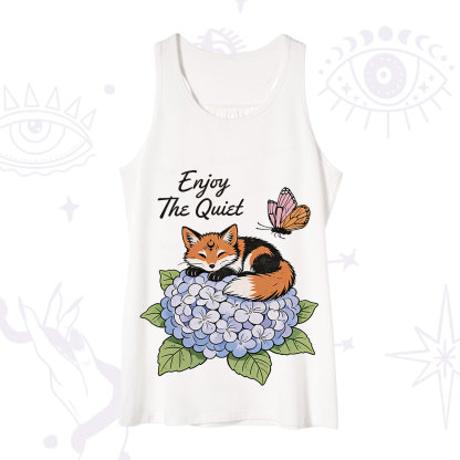 Purplehecate Enjoy The Quiet Fox Tank