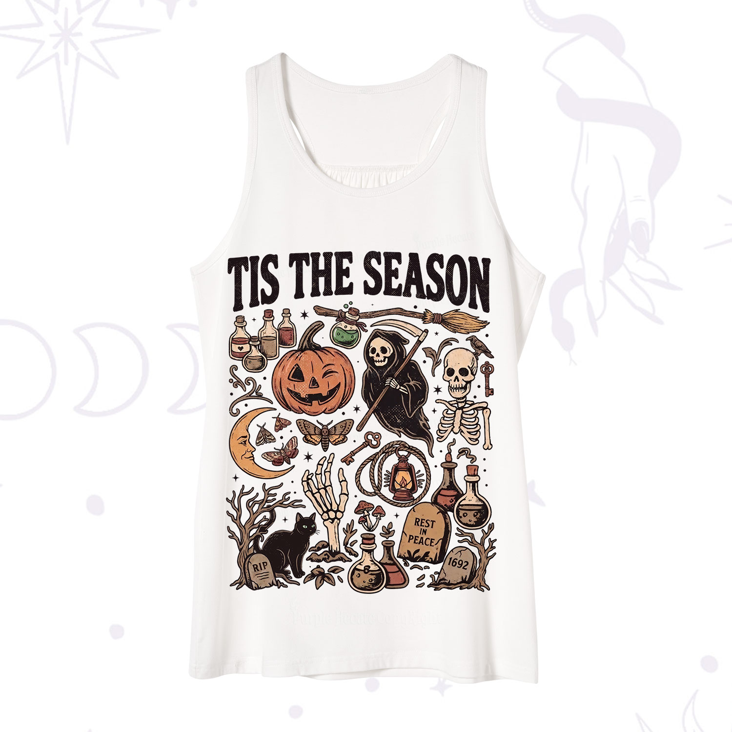 Purplehecate Tis The Season Tank