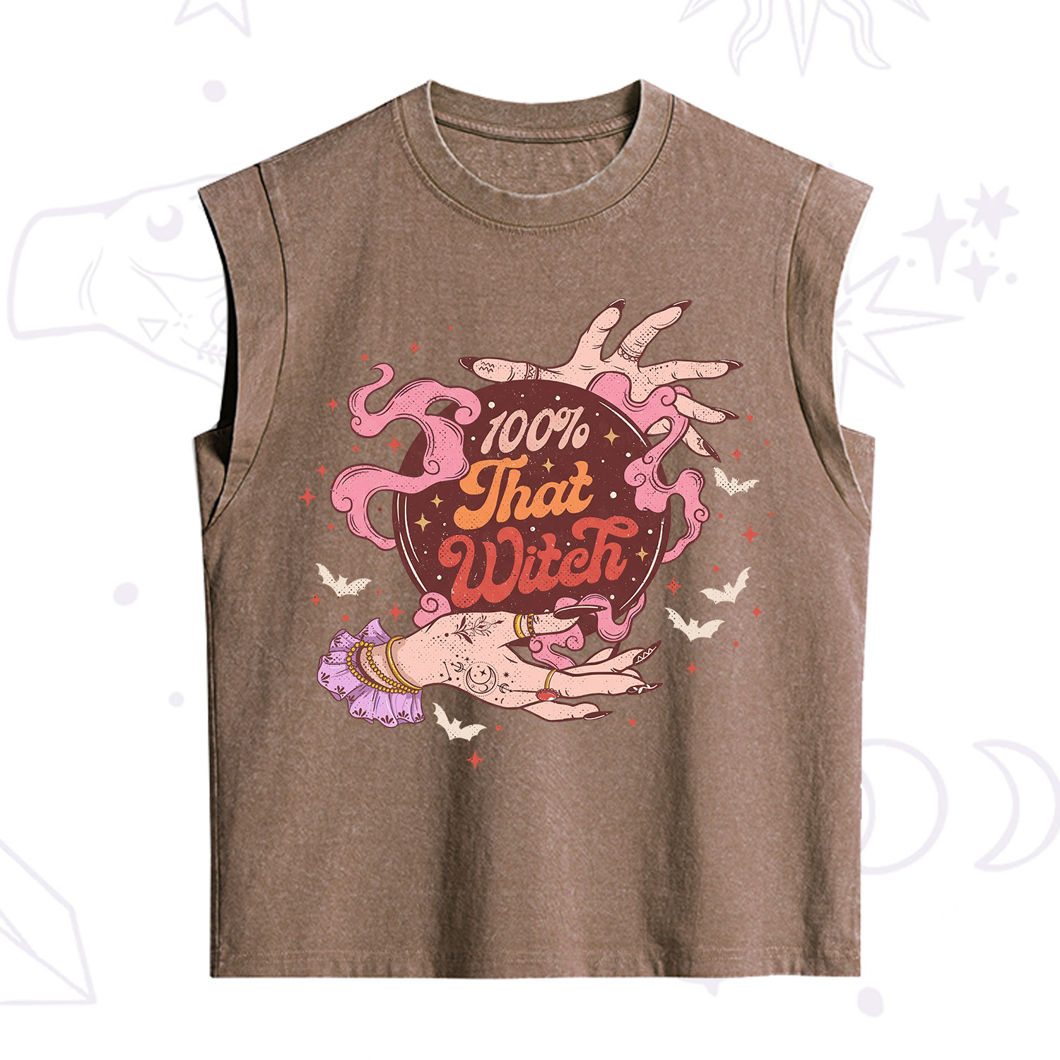 Purplehecate That Witch Vintage Washed Tank
