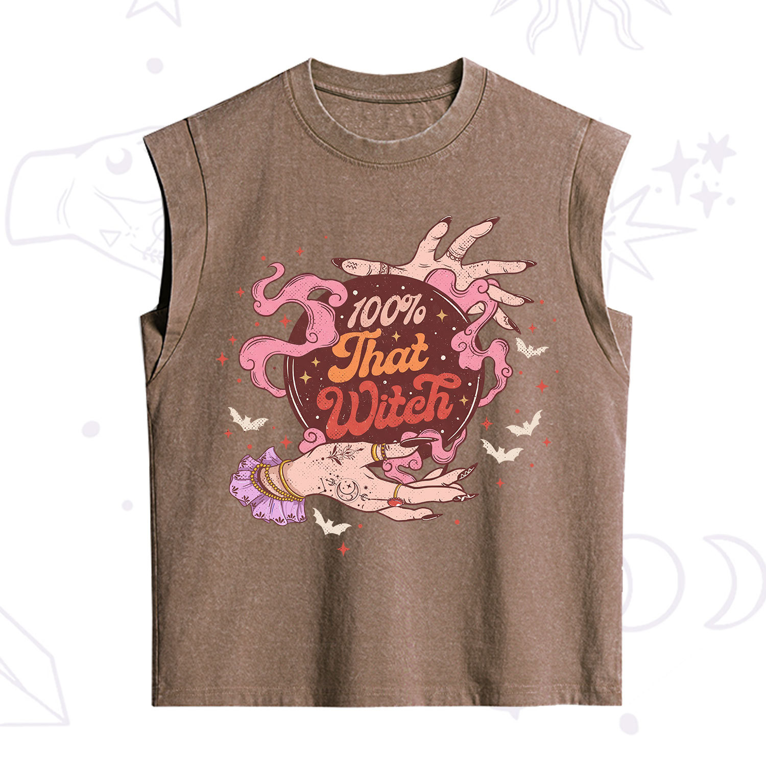 Purplehecate That Witch Vintage Washed Tank
