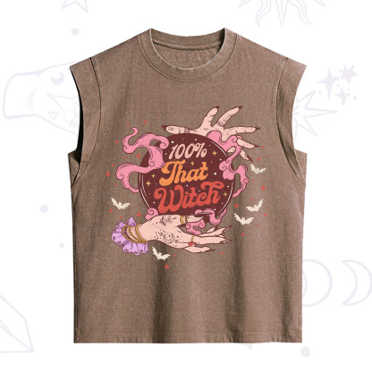 Purplehecate That Witch Vintage Washed Tank