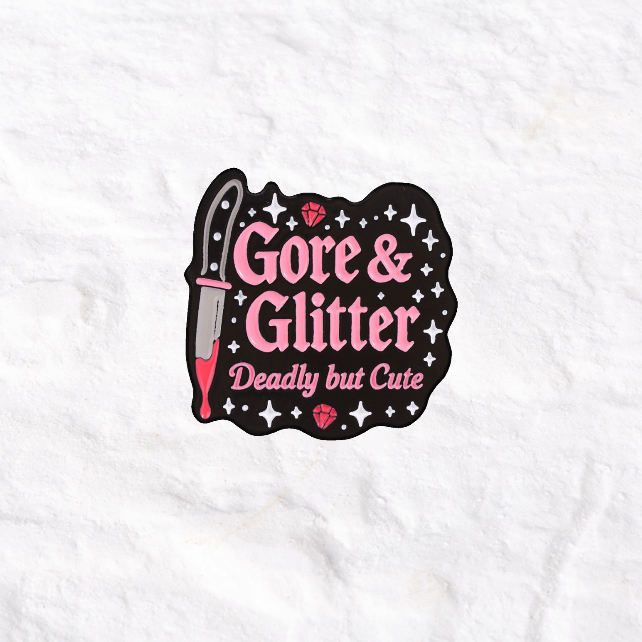 Purplehecate Glitter Gore Pin