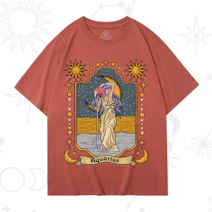 Purplehecate Aquarius Zodiac T-Shirt