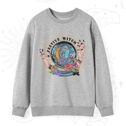 Purplehecate Festive Witch Sweatshirt