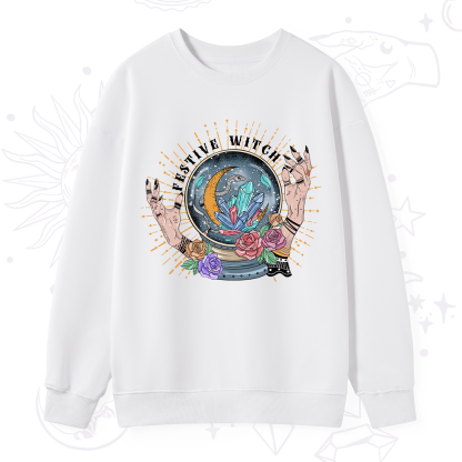 Purplehecate Festive Witch Sweatshirt