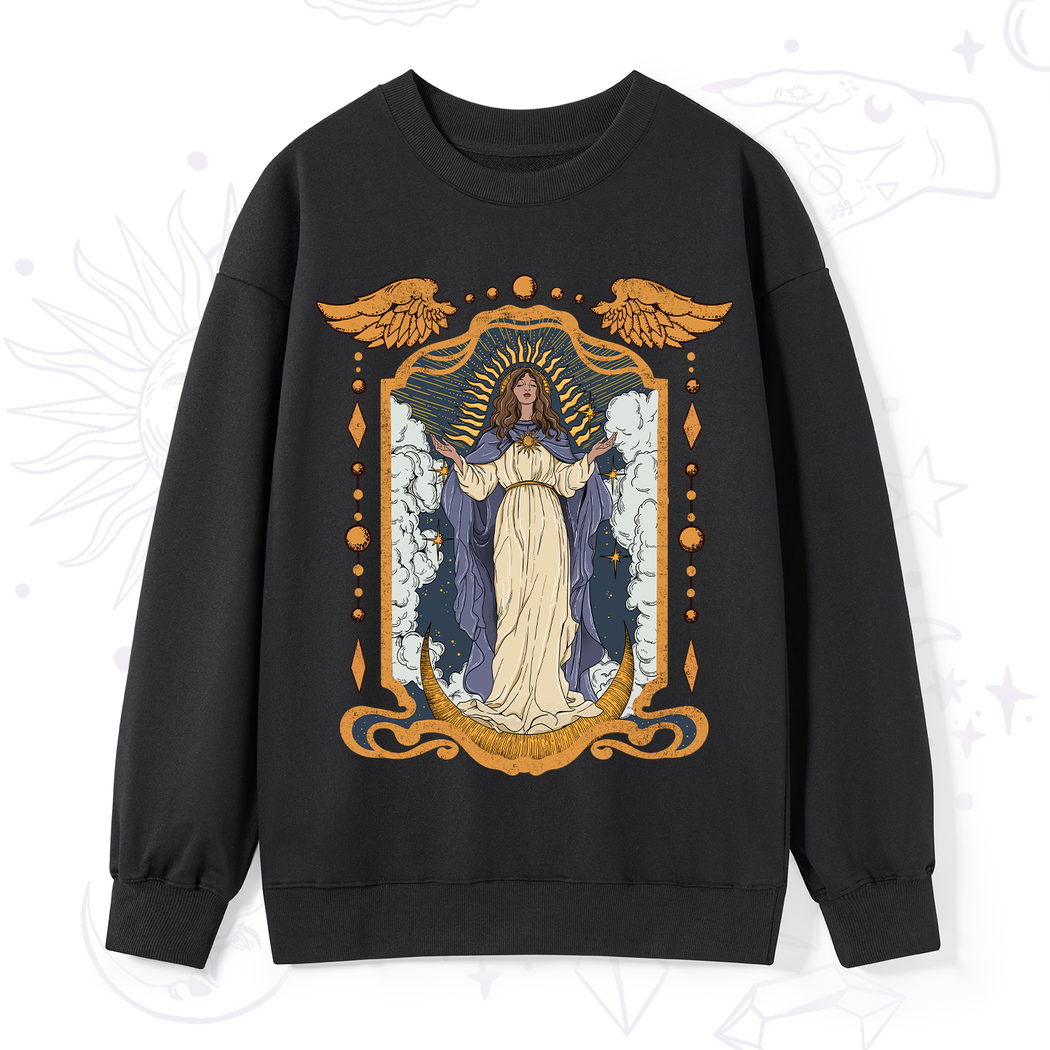 Purplehecate Holy Guardian Sweatshirt