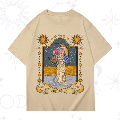 Purplehecate Aquarius Zodiac T-Shirt