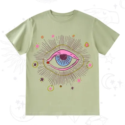 Purplehecate Mystic Gaze Evil Eye Protection T-Shirt