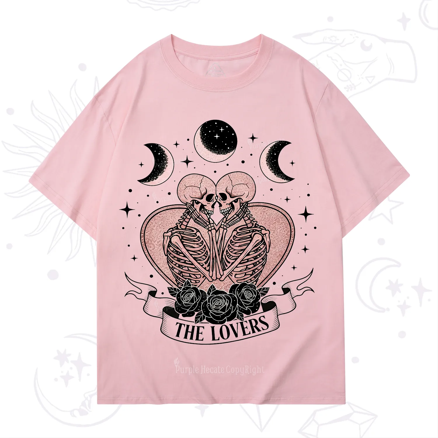 Purplehecate The Lovers of Skeletons T-Shirt