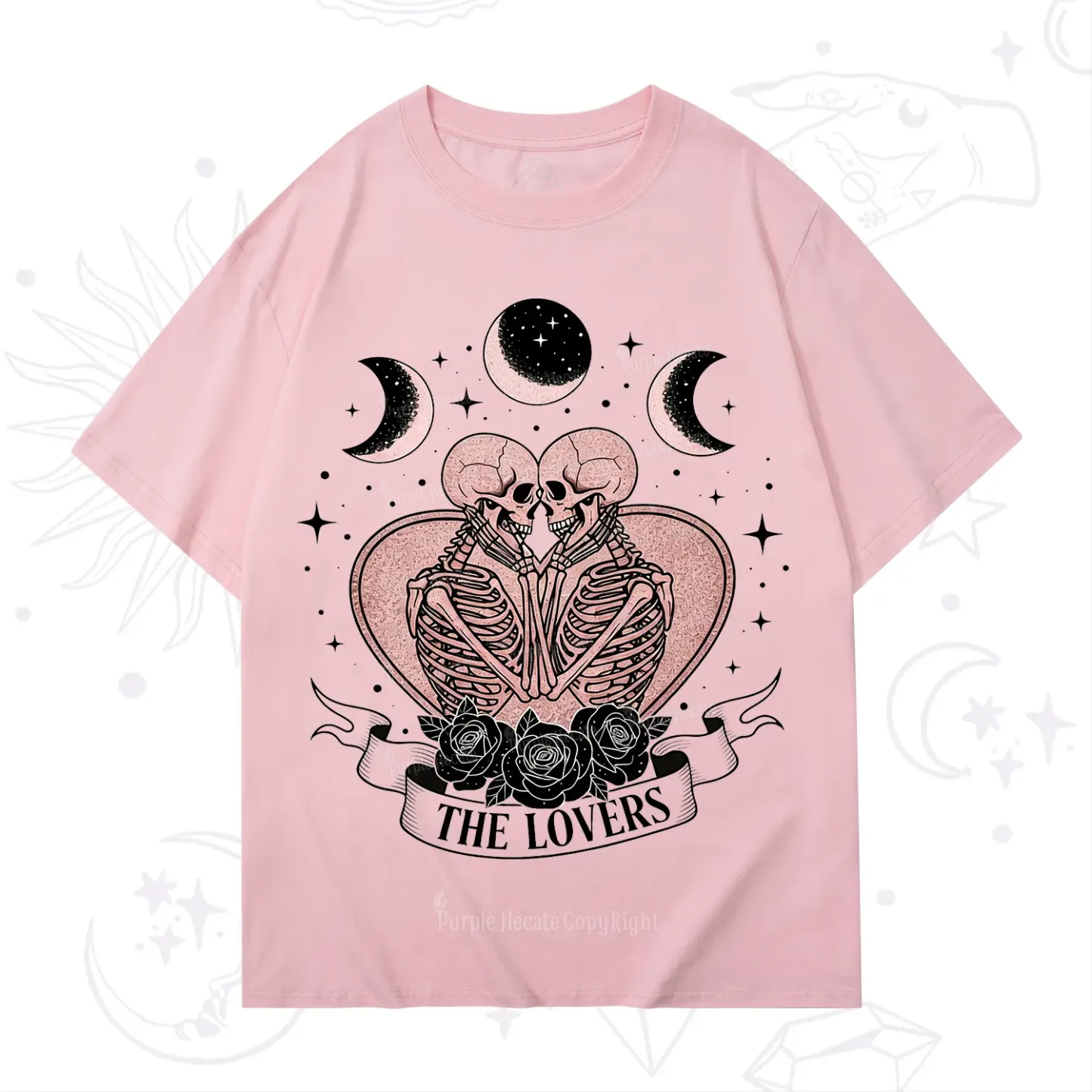 Purplehecate The Lovers of Skeletons T-Shirt