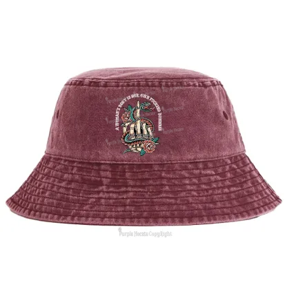 Purplehecate A Women’s Body Is Her Bucket Hat
