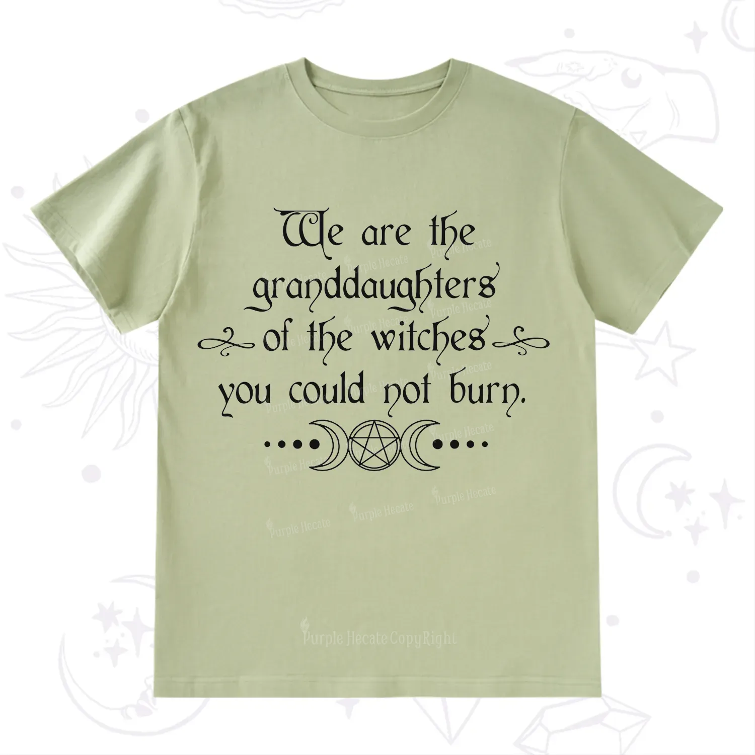 Purplehecate They Didn't Burn Witches They Burned Women T-Shirt