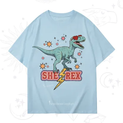 Purplehecate She Rex Dinosaur T-Shirt