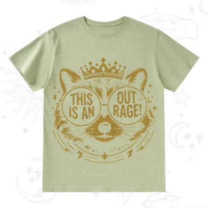 Purplehecate Royal Raccoon Rage T-Shirt