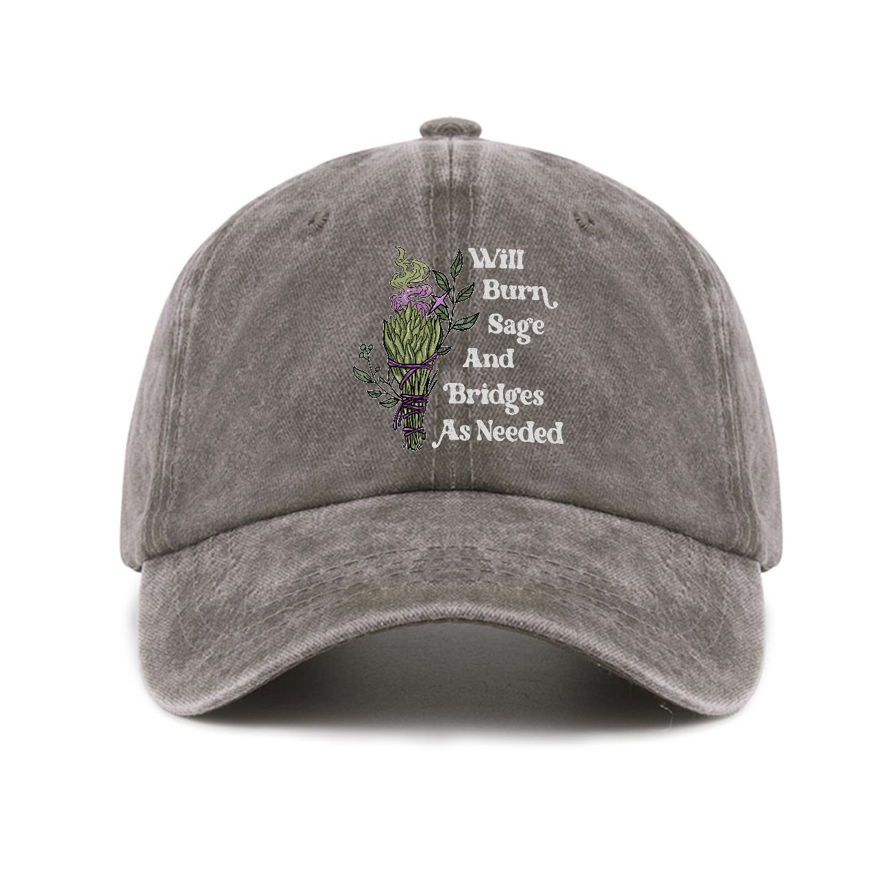Purplehecate Will Burn Sage and Bridges Baseball Cap