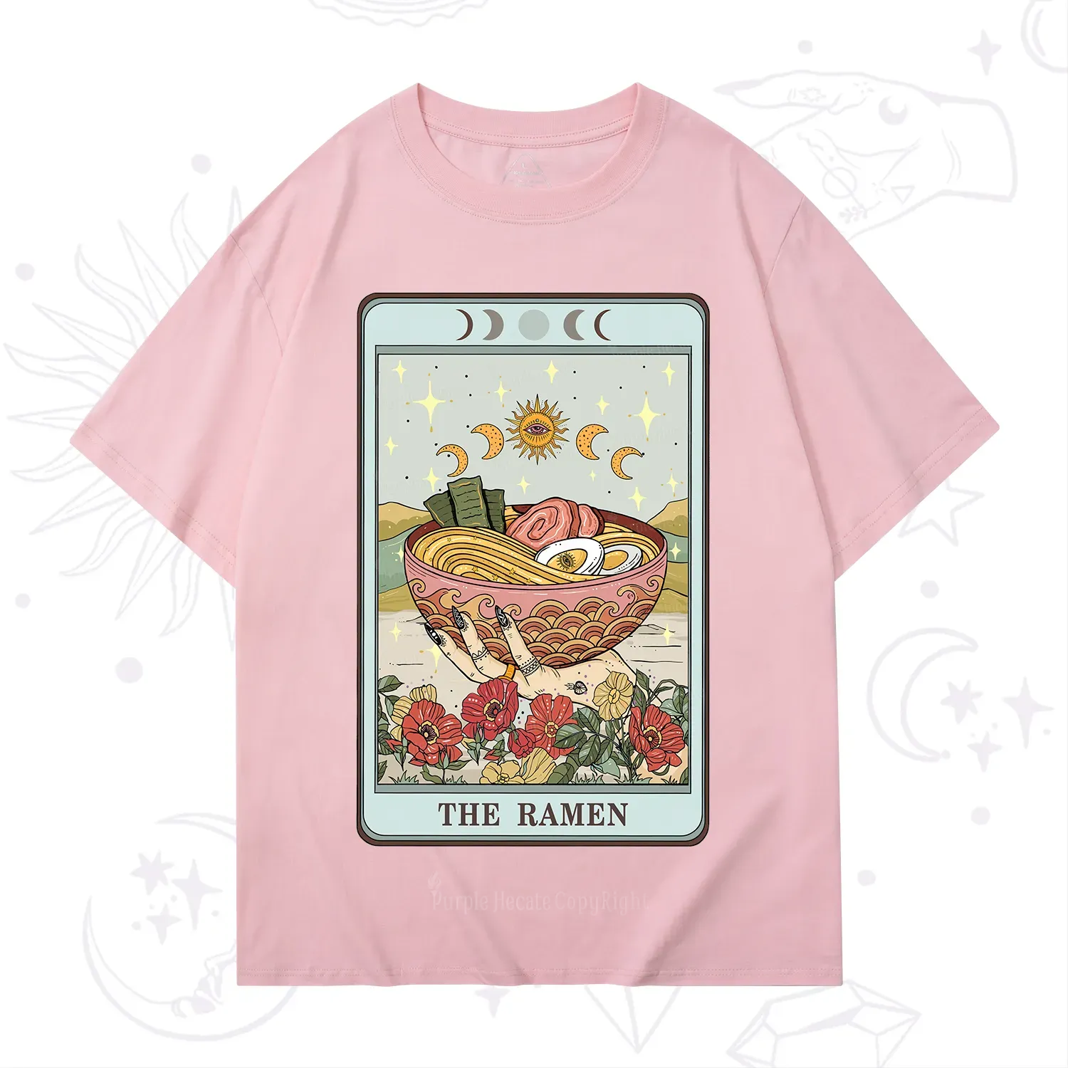 Purplehecate The Ramen Tarot T-Shirt