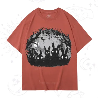 Purplehecate Creepy Weirdcore Bunny T-Shirt
