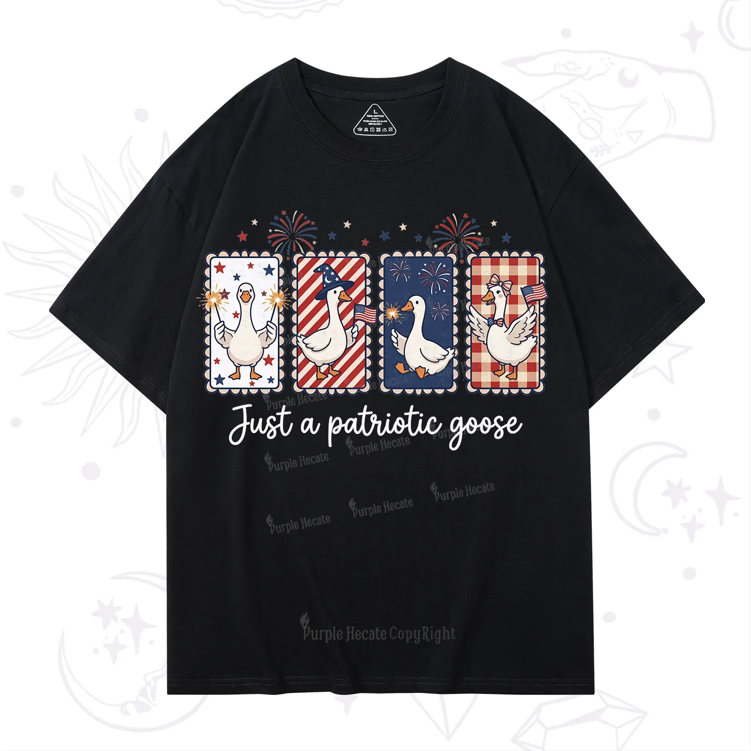 Purplehecate Just A Patriotic Goose T-Shirt