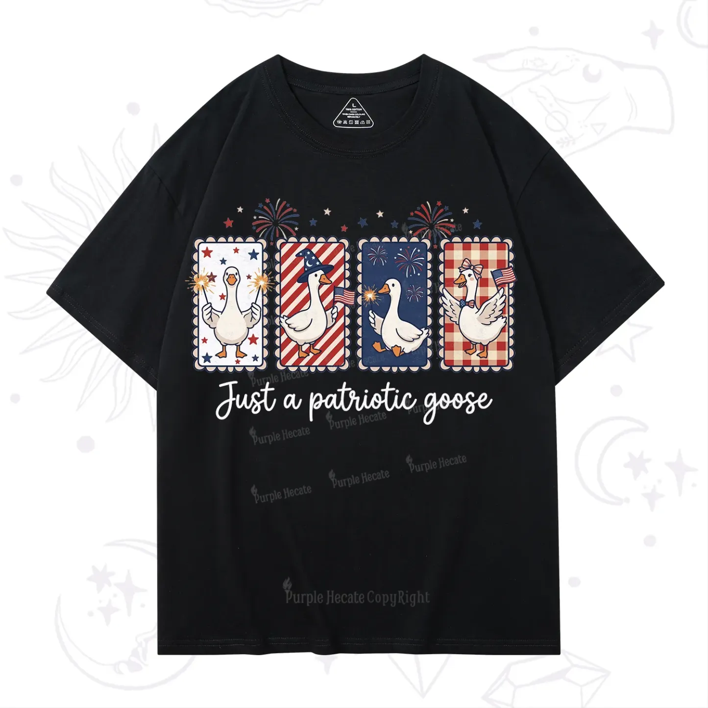 Purplehecate Just A Patriotic Goose T-Shirt
