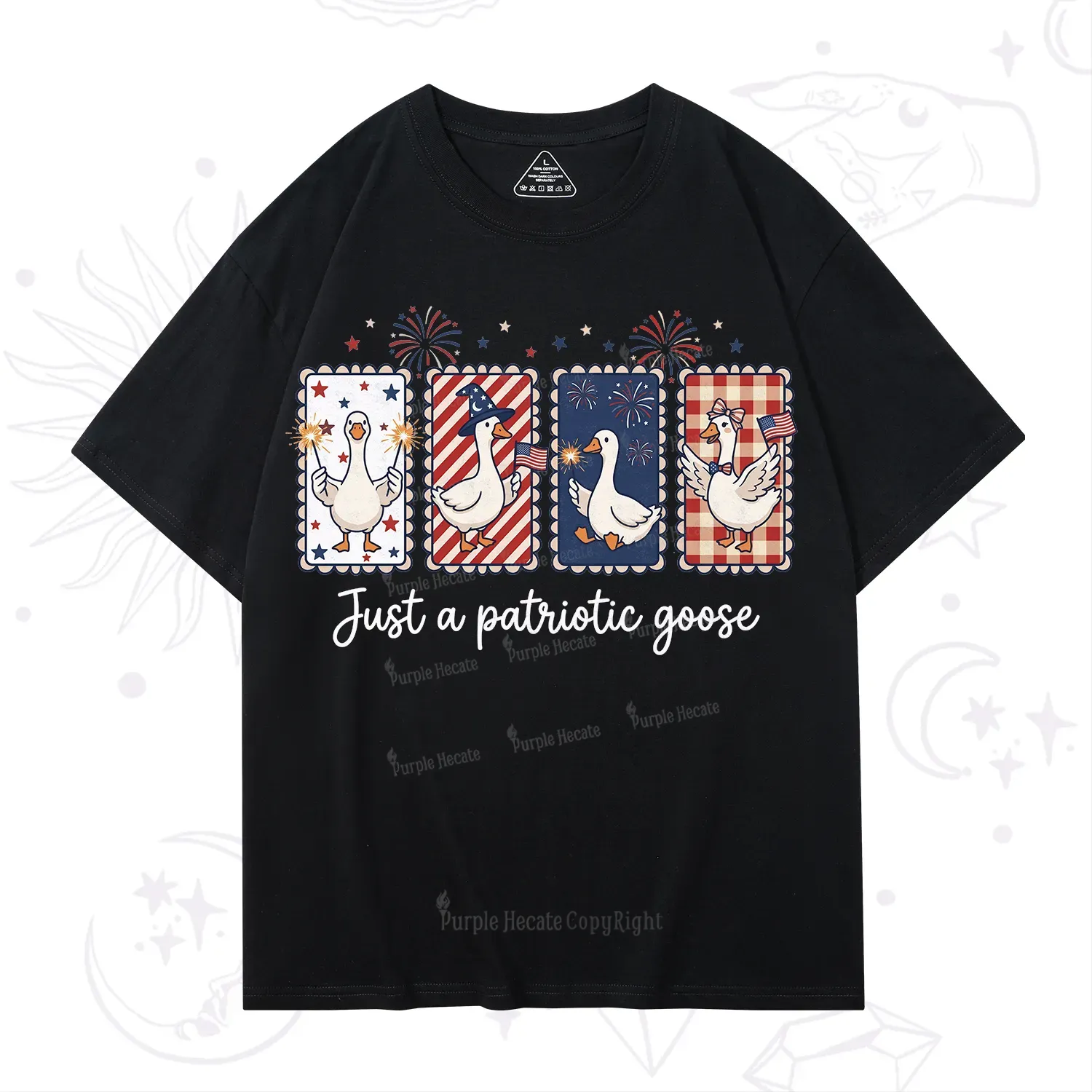 Purplehecate Just A Patriotic Goose T-Shirt