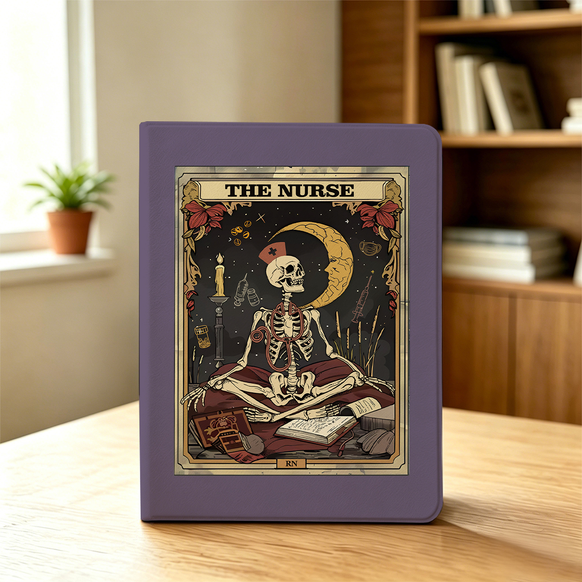 Purplehecate The Nurse Tarot Card iPad Case iPad Case