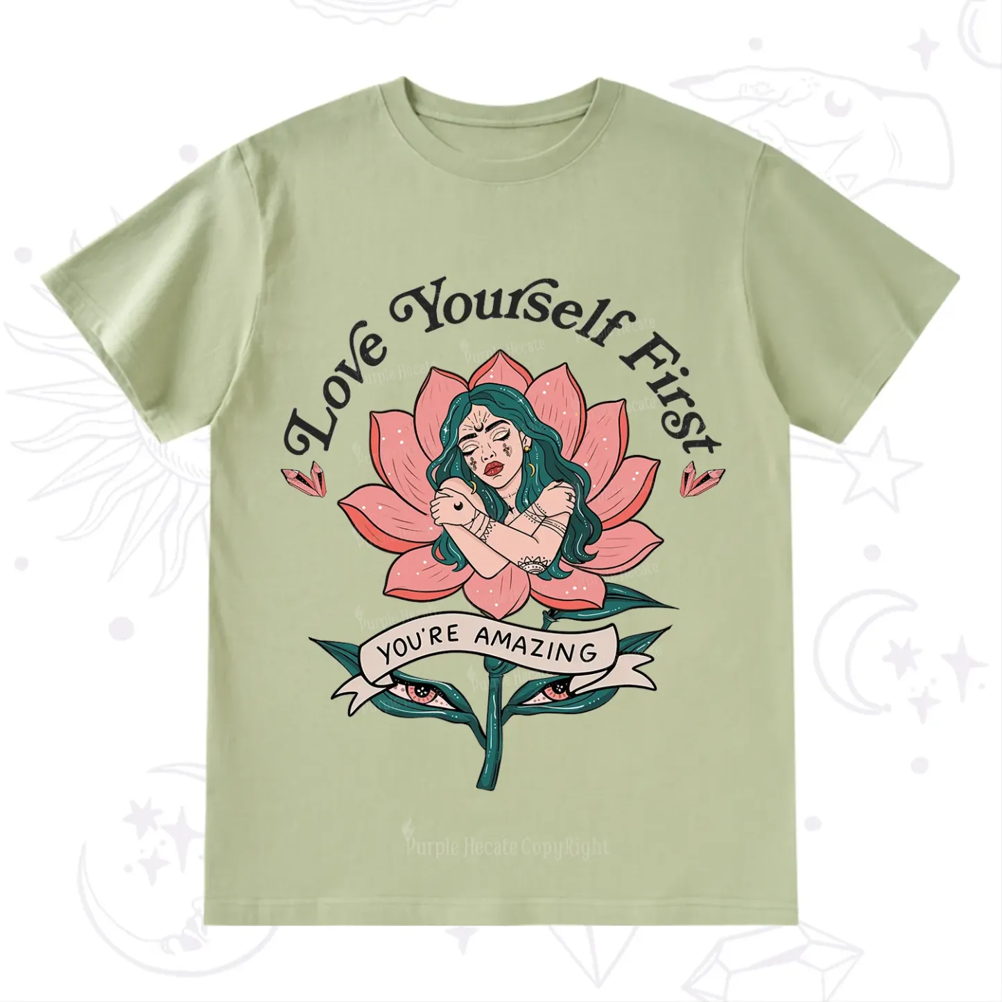 Purplehecate Love Yourself First T-Shirt