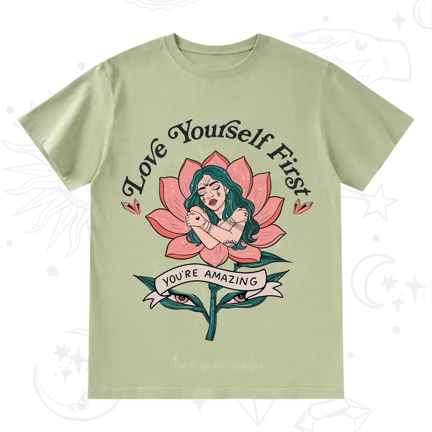 Purplehecate Love Yourself First T-Shirt