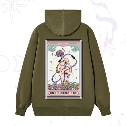 Purplehecate The Registered Nurse Tarot Card Hoodie