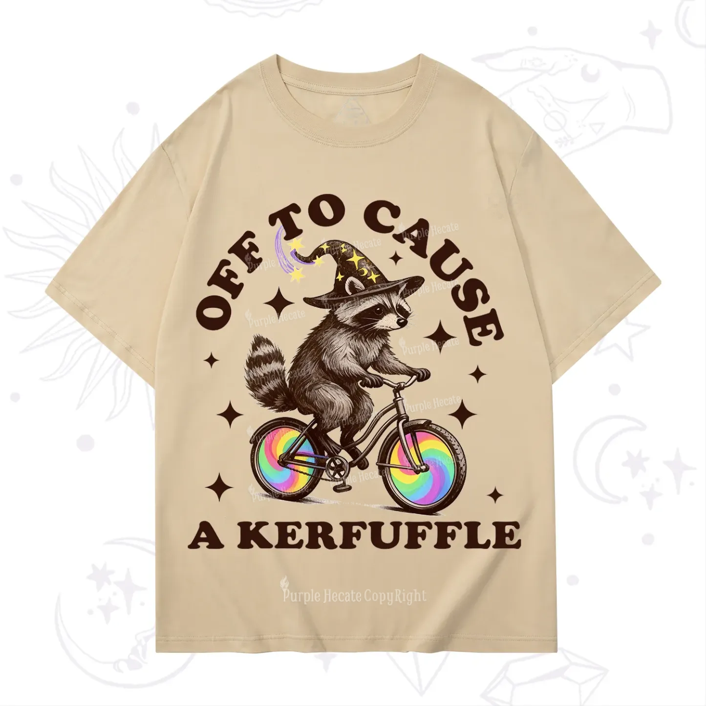 Purplehecate Off To Cause A Kerfuffle T-Shirt