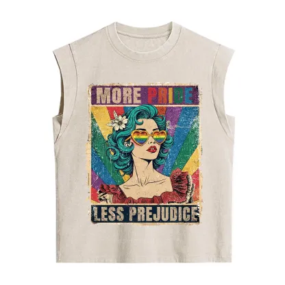 Purplehecate More Pride Less Prejudice Vintage Washed Tank