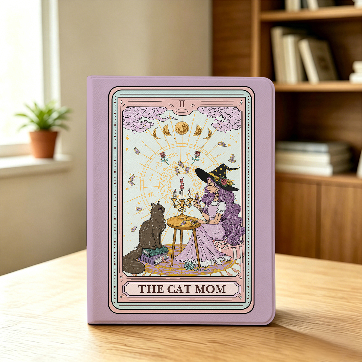 Purplehecate The Cat Witch Mom Tarot iPad Case