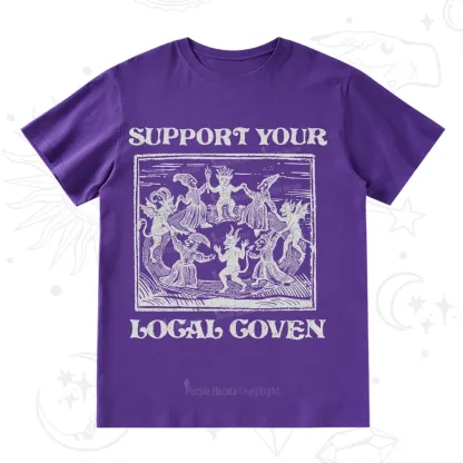 Purplehecate Support Your Local Coven T-Shirt