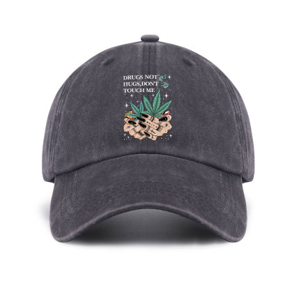 Purplehecate Drugs Not Hugs Baseball Cap