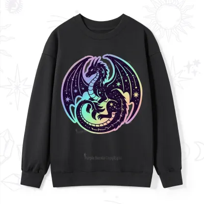 Purplehecate Cosmic Dragon Sweatshirt