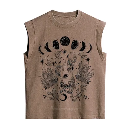 Purplehecate Reach For The Moon Vintage Washed Tank