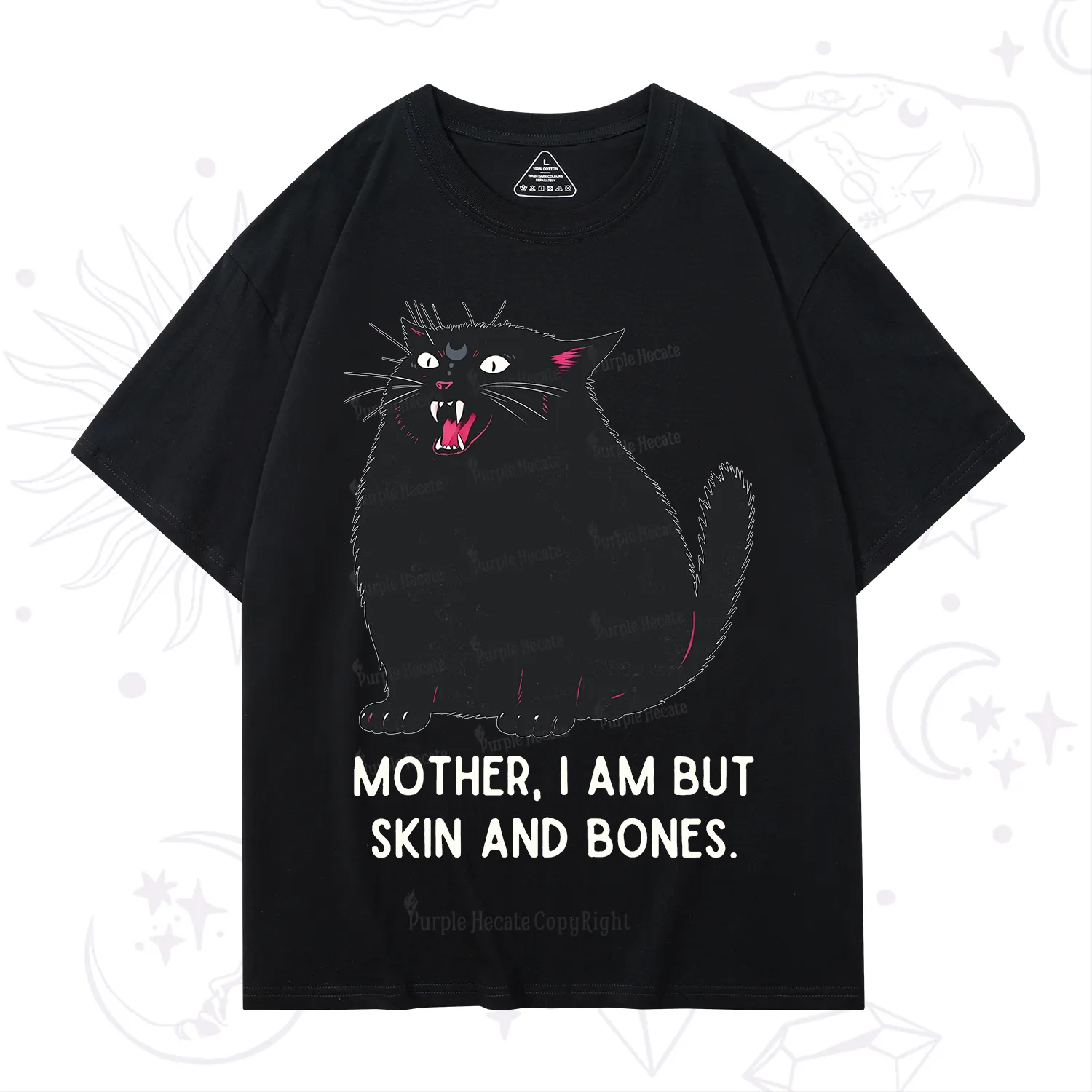 Purplehecate Mom I Am But Skin And Bones T-Shirt