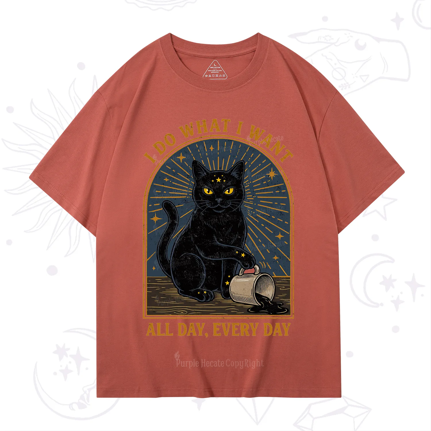 Purplehecate I Do What I What All Day T-Shirt