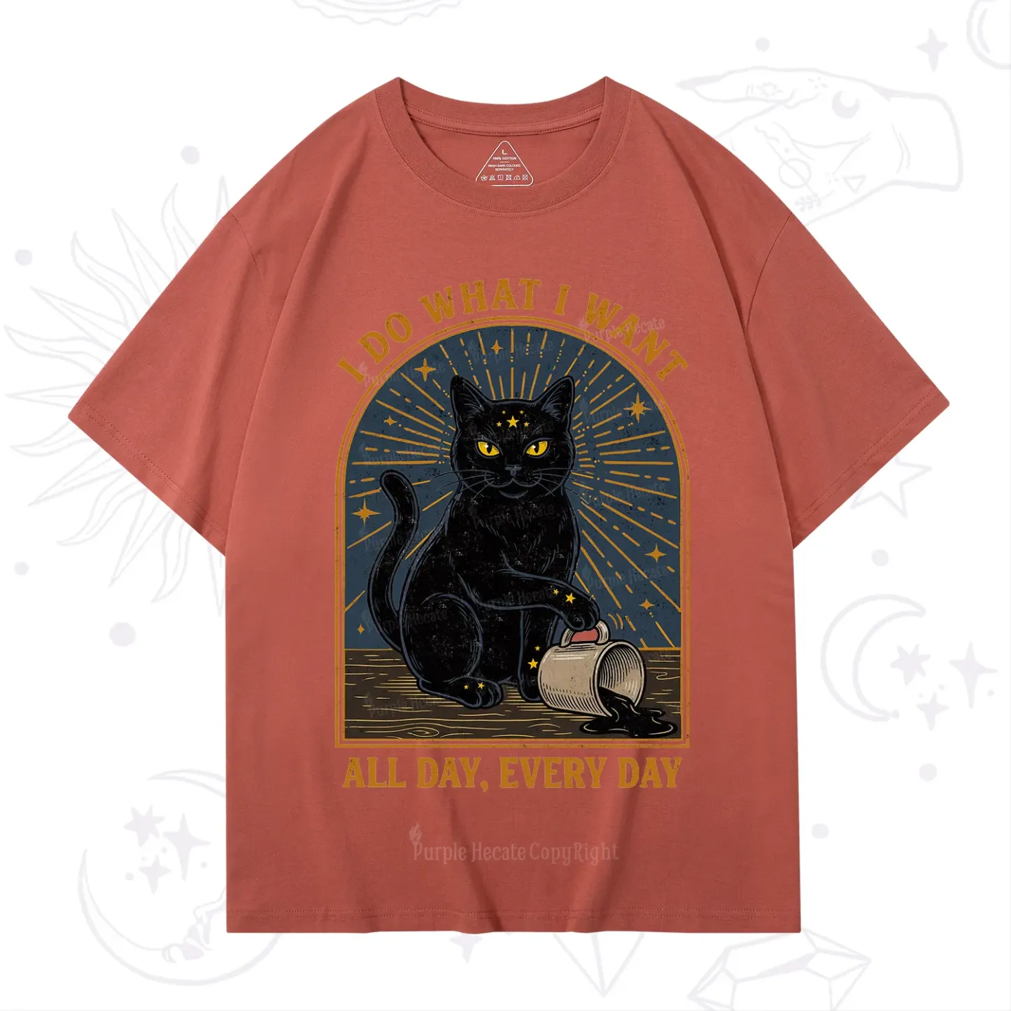 Purplehecate I Do What I What All Day T-Shirt