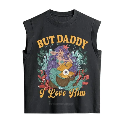 Purplehecate But Daddy I Love Him Vintage Washed Tank