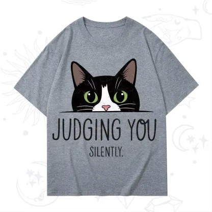 Purplehecate Cute Cat Judging You Silently T-Shirt