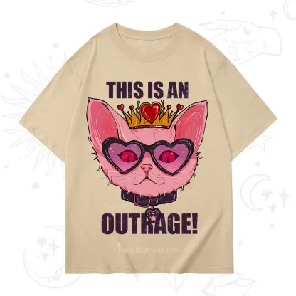 Purplehecate This is an Outrage T-Shirt