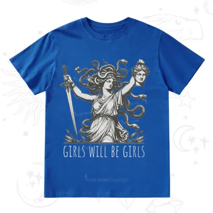 Purplehecate Girls Will Be Girls Medusa T-Shirt