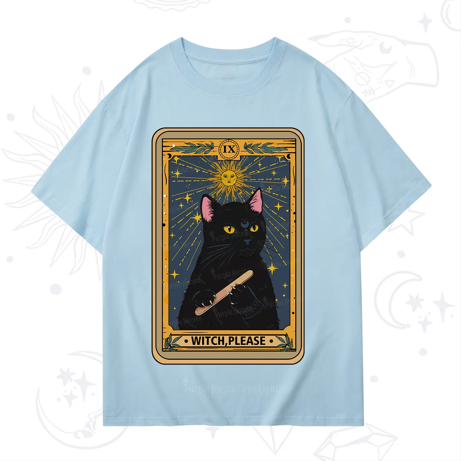 Purplehecate The Witch Please Tarot T-Shirt