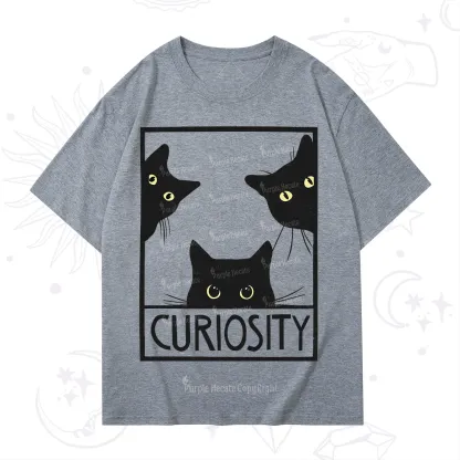 Purplehecate Curiosity Cat T-Shirt