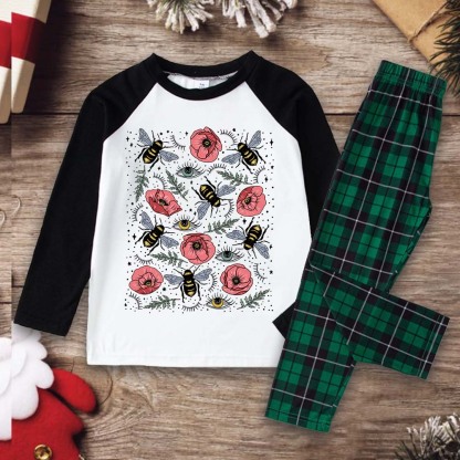 Purplehecate The Bee's Knees Christmas Pajamas