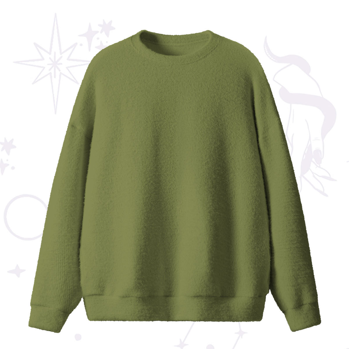 Purplehecate Fuzzy Ugly Sweater