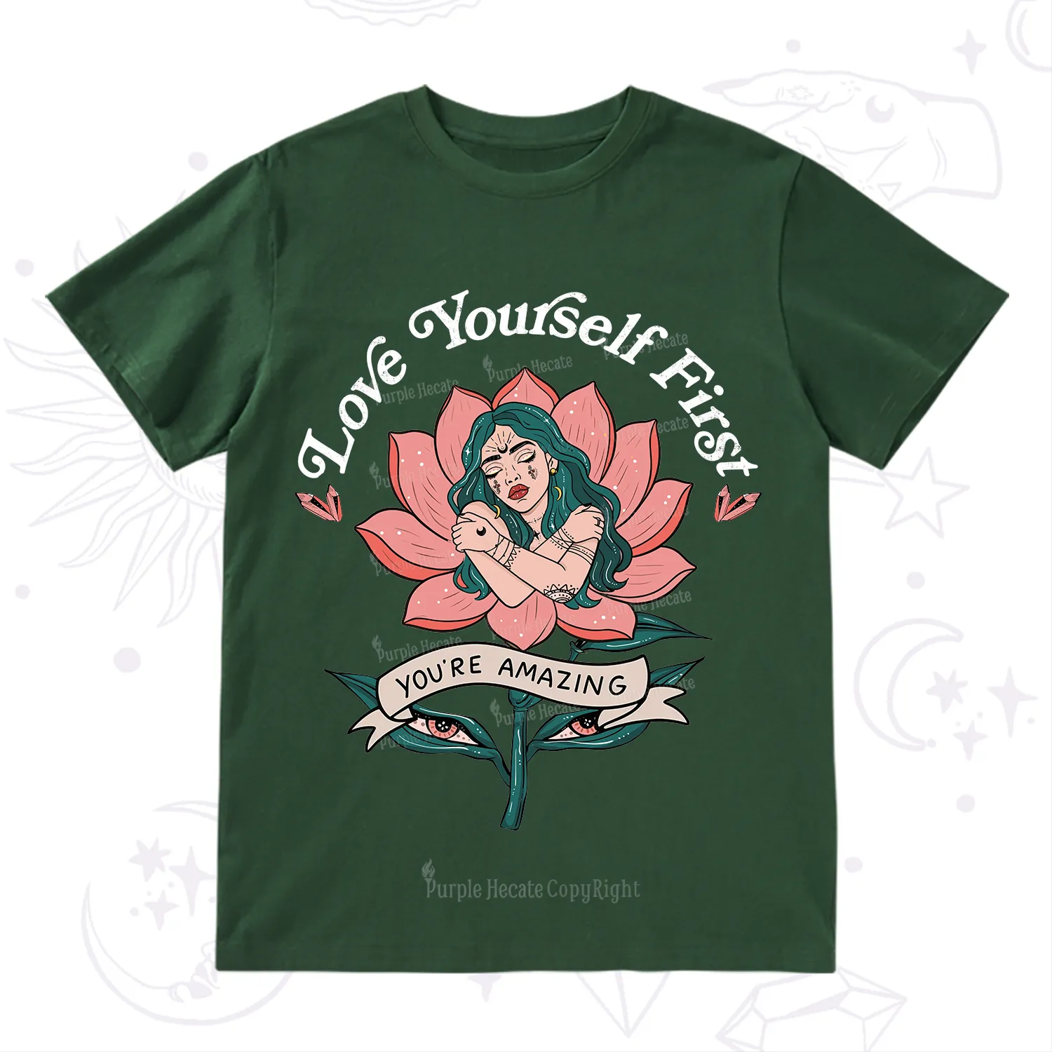 Purplehecate Love Yourself First T-Shirt