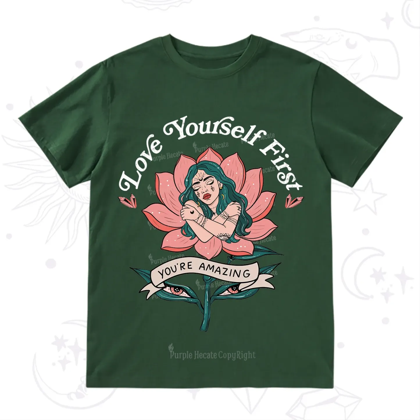 Purplehecate Love Yourself First T-Shirt